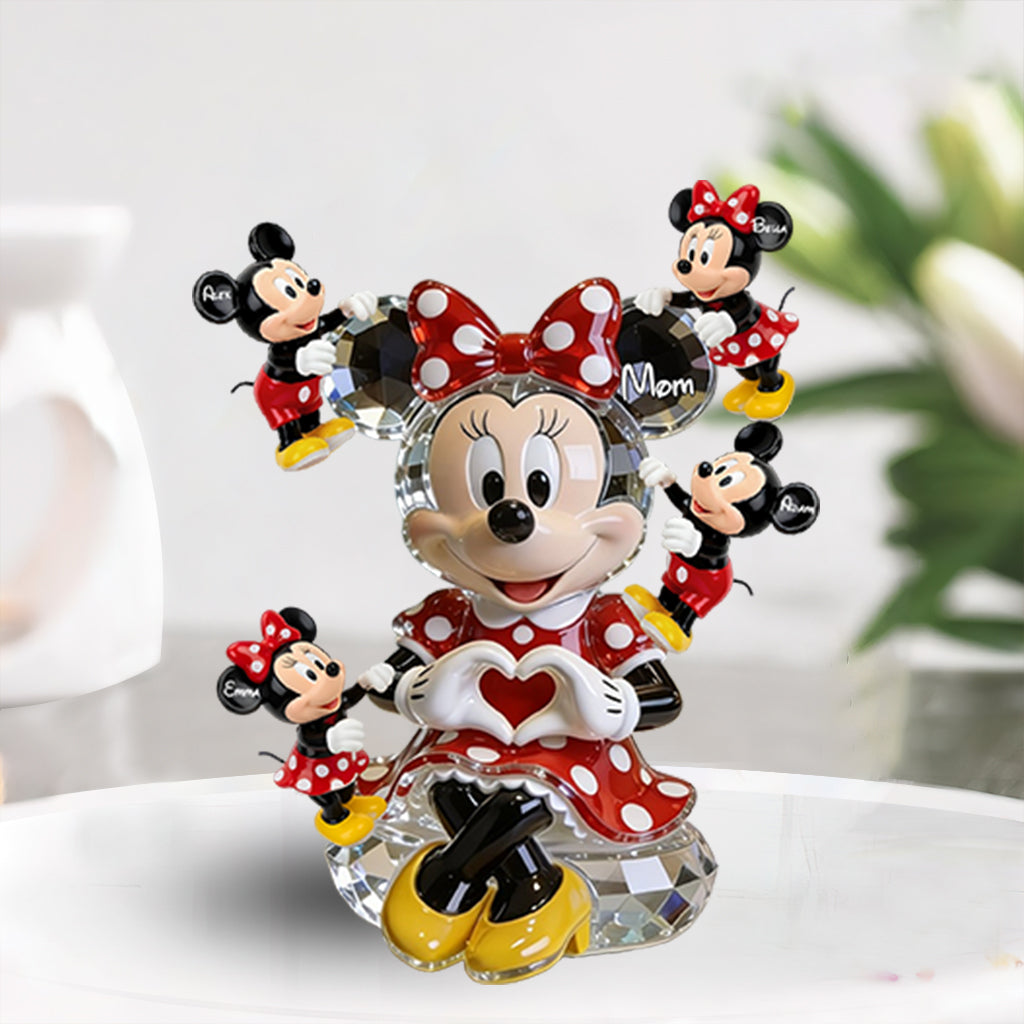 Personalized Magical Mouse Acrylic Plaque Gift for Mom Custom Shaped Acrylic Plaque GradoCreations