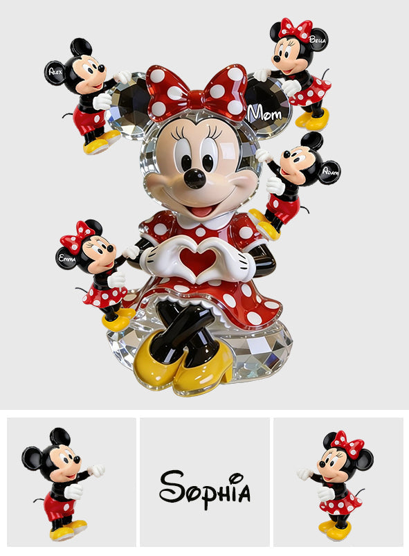 Personalized Magical Mouse Acrylic Plaque Gift for Mom Custom Shaped Acrylic Plaque GradoCreations