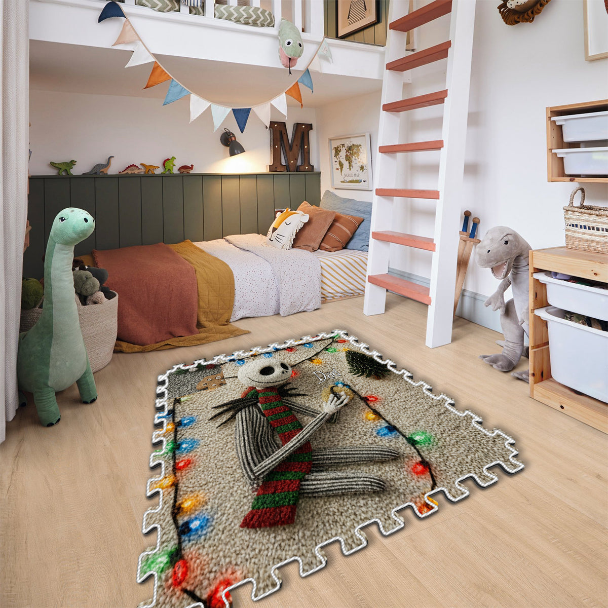Personalized Non-Slip Tufted Rug Custom Family Design for Christmas Non-Slip Tufted Rug GradoCreations