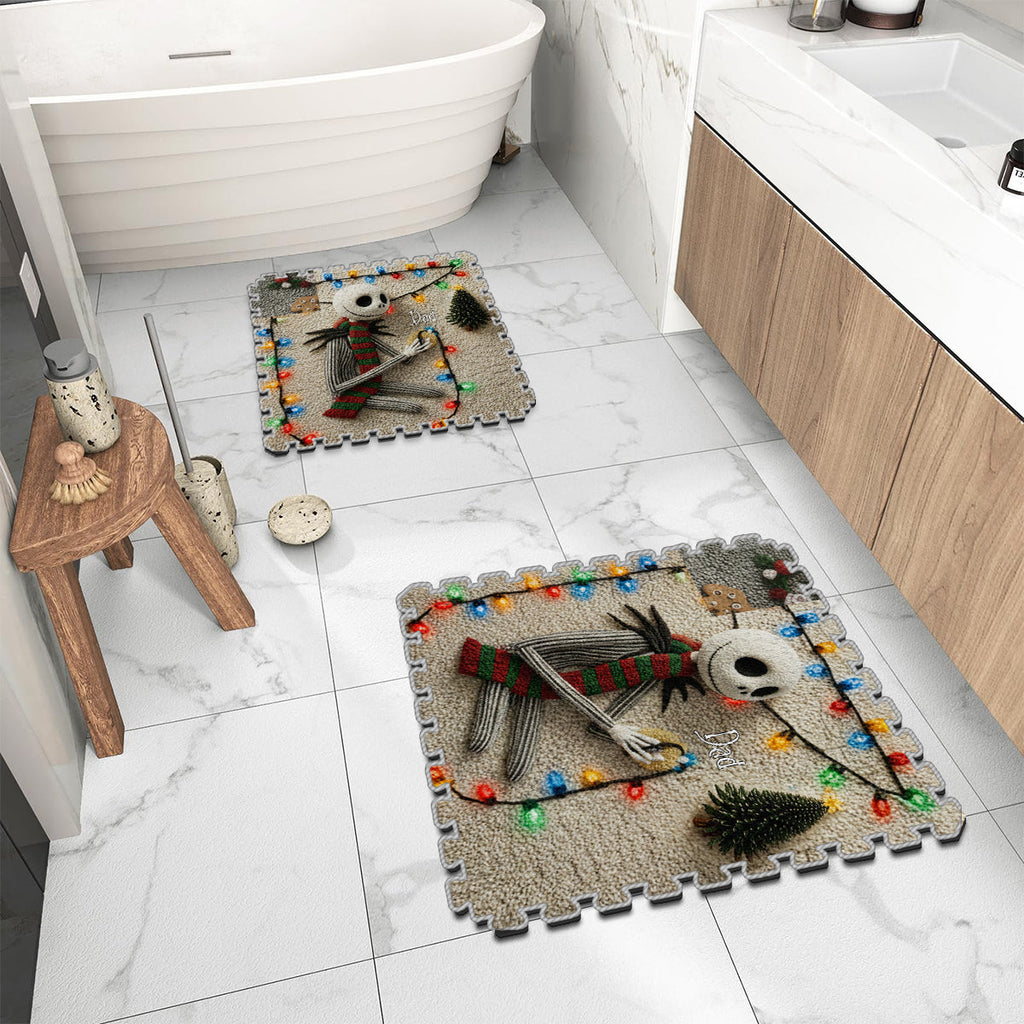 Personalized Non-Slip Tufted Rug Custom Family Design for Christmas Non-Slip Tufted Rug GradoCreations