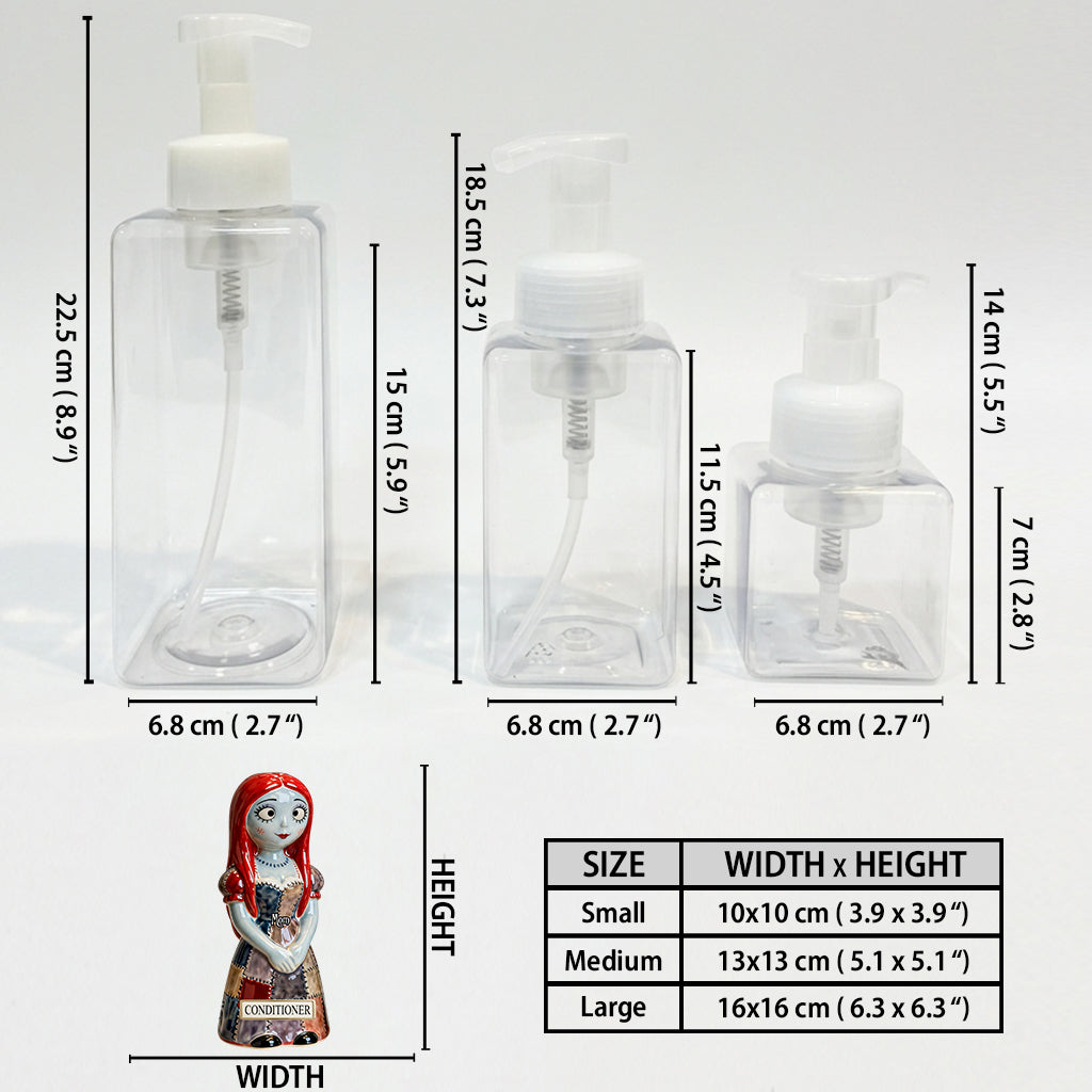 Personalized Pump Dispenser with Custom Name Family Design Pump Dispenser GradoCreations