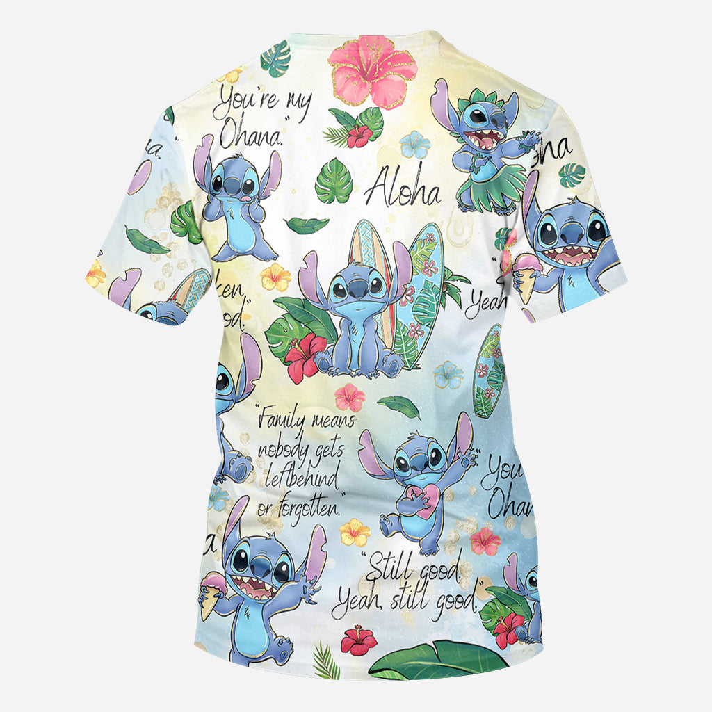 Personalized Ohana All Over Shirt Unique Family Gift All Over Shirt GradoCreations