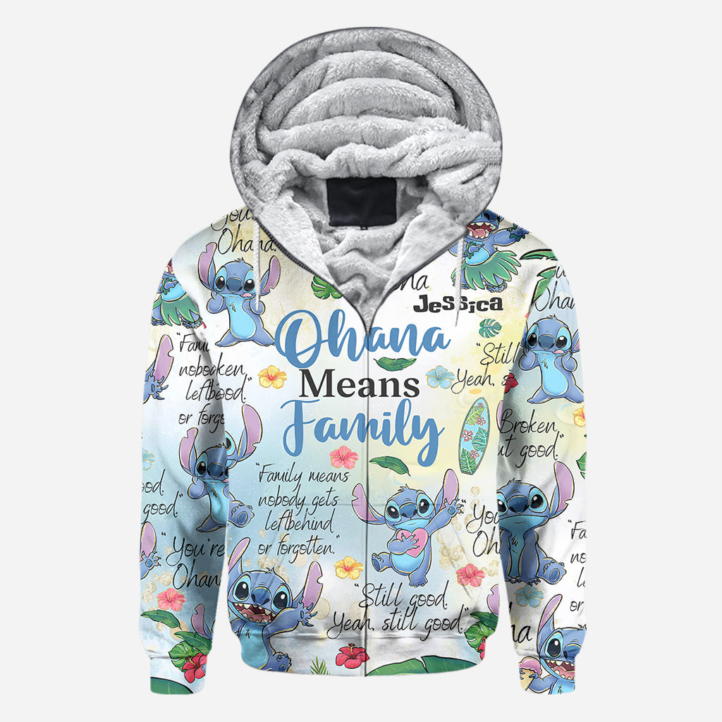 Personalized Ohana All Over Shirt Unique Family Gift All Over Shirt GradoCreations