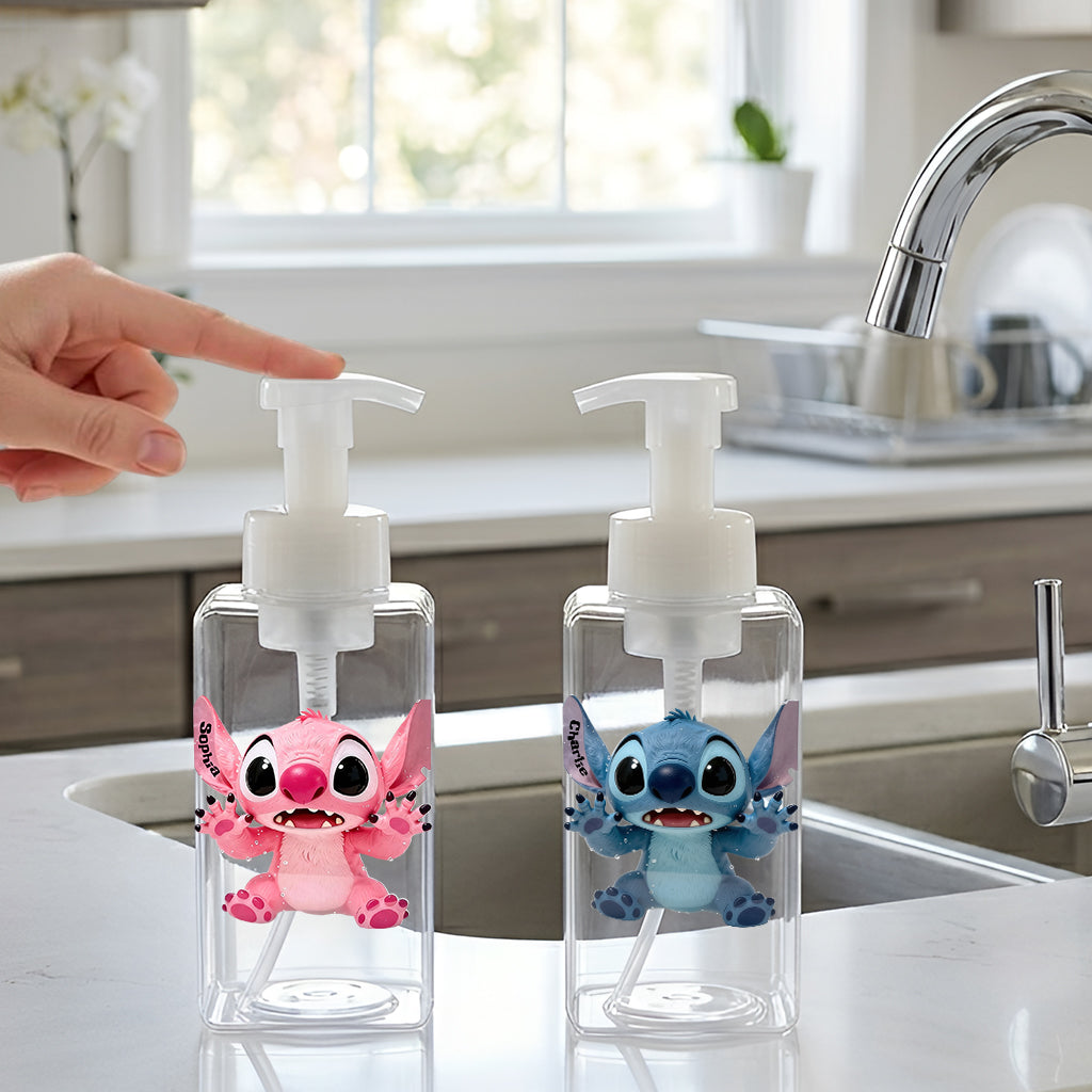 Personalized Pump Dispenser with Custom Design for Kids' Bathroom Pump Dispenser GradoCreations