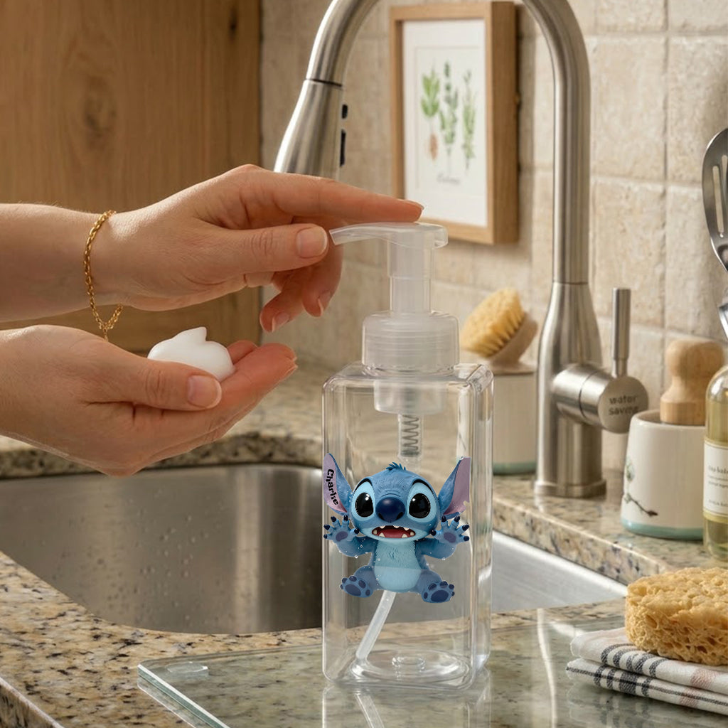 Personalized Pump Dispenser with Custom Design for Kids' Bathroom Pump Dispenser GradoCreations