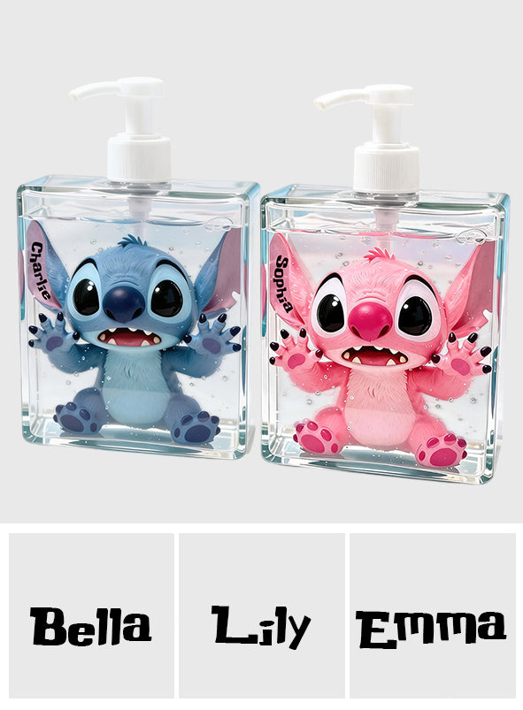 Personalized Pump Dispenser with Custom Design for Kids' Bathroom Pump Dispenser GradoCreations