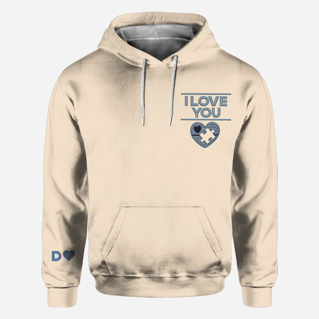 Personalized Love Puzzle Design All Over Shirt Gift for Couple All Over Shirt GradoCreations