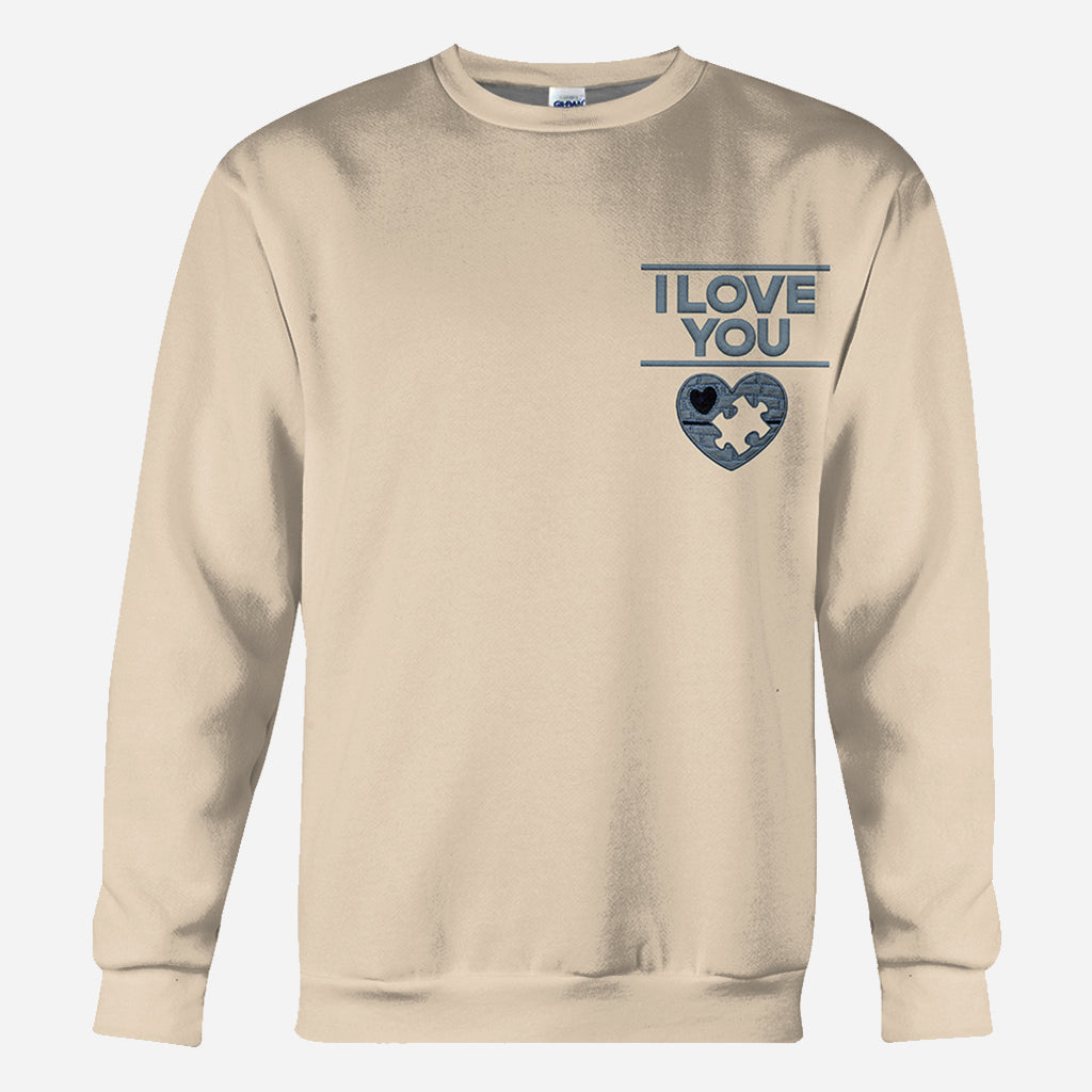 Personalized Love Puzzle Design All Over Shirt Gift for Couple All Over Shirt GradoCreations