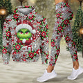 Personalized Merry Grinchmas Hoodie and Leggings Gift for Christmas Hoodie & Leggings GradoCreations