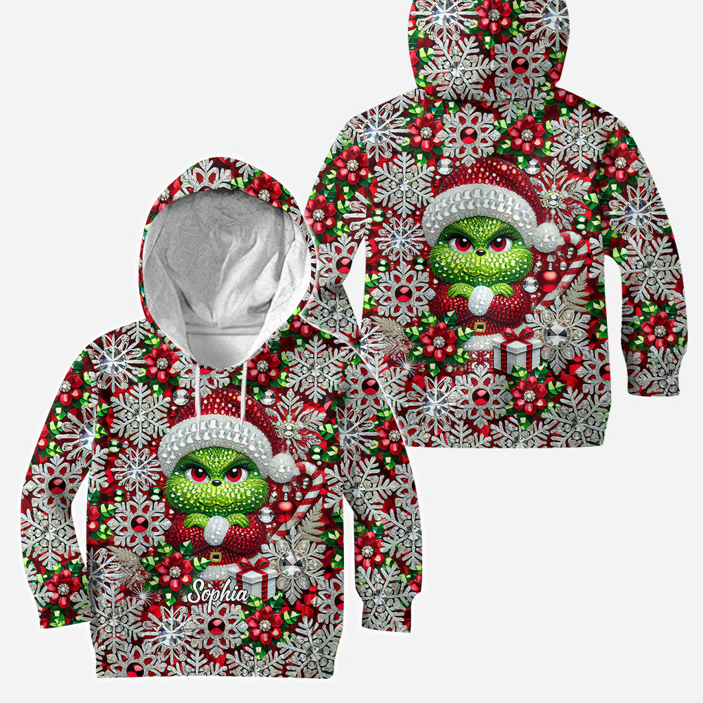Personalized Merry Grinchmas Hoodie and Leggings Gift for Christmas Hoodie & Leggings GradoCreations