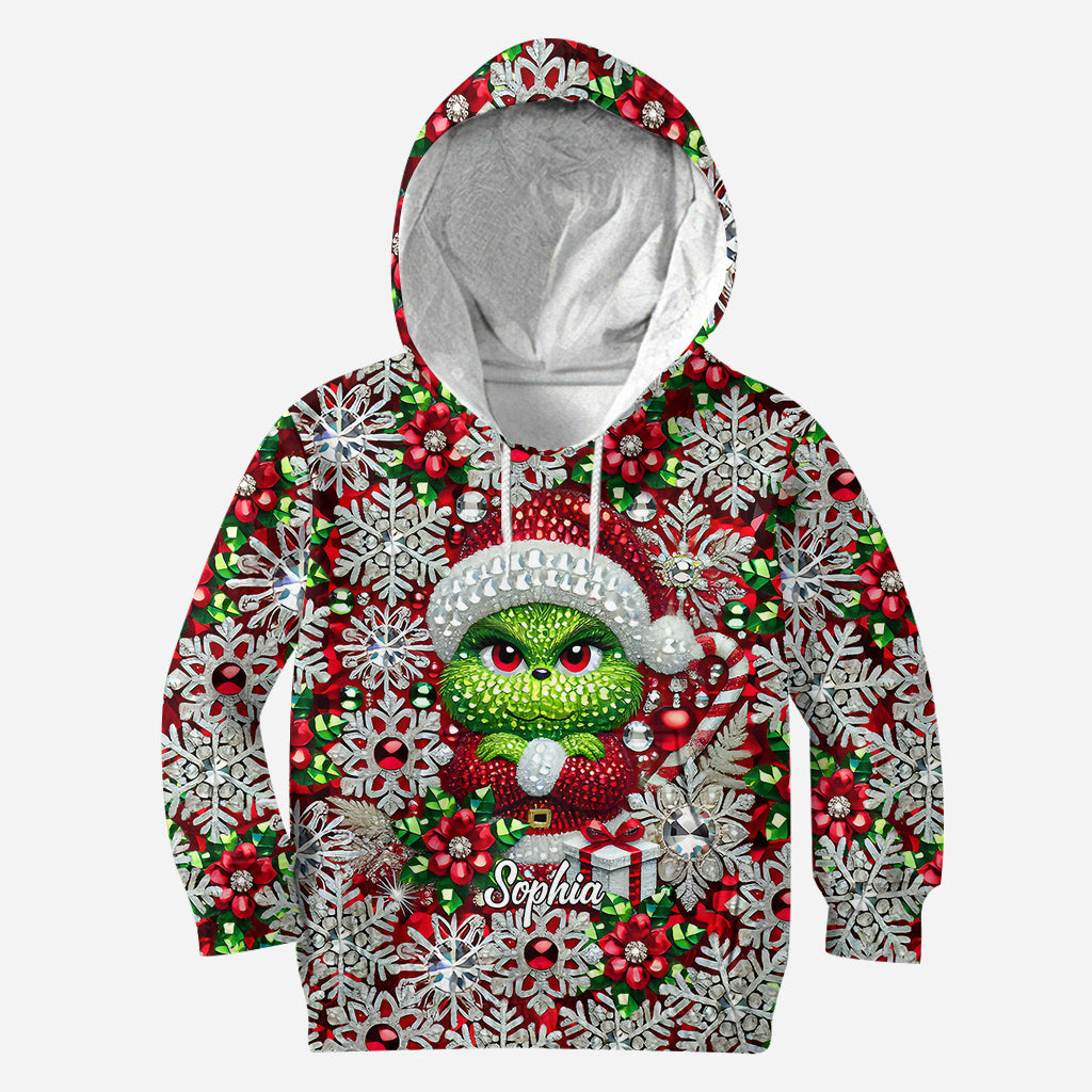 Personalized Merry Grinchmas Hoodie and Leggings Gift for Christmas Hoodie & Leggings GradoCreations