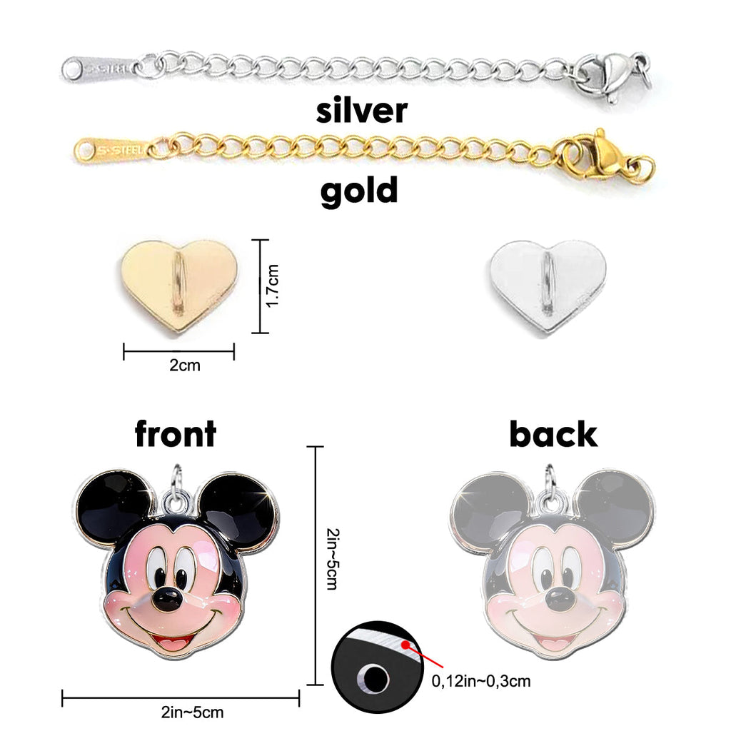 Personalized Dream Trip Dangling Charms Custom Name Gift Dangling Charms GradoCreations
