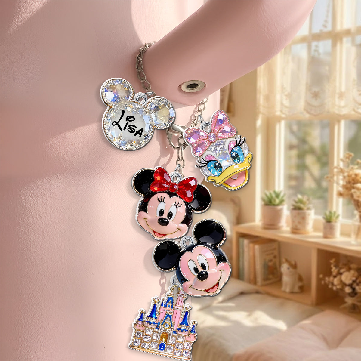 Personalized Dream Trip Dangling Charms Custom Name Gift Dangling Charms GradoCreations