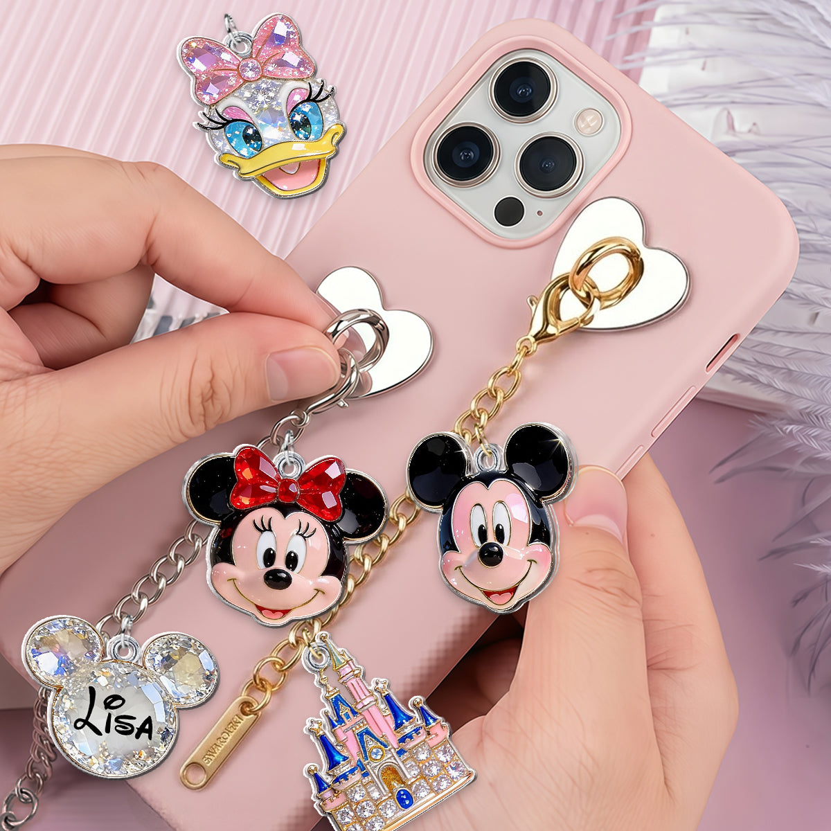 Personalized Dream Trip Dangling Charms Custom Name Gift Dangling Charms GradoCreations