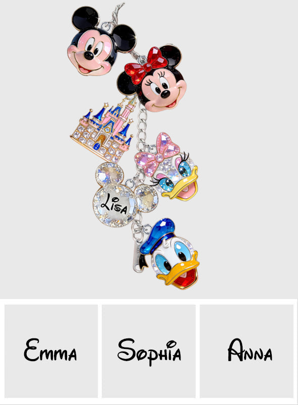 Personalized Dream Trip Dangling Charms Custom Name Gift Dangling Charms GradoCreations