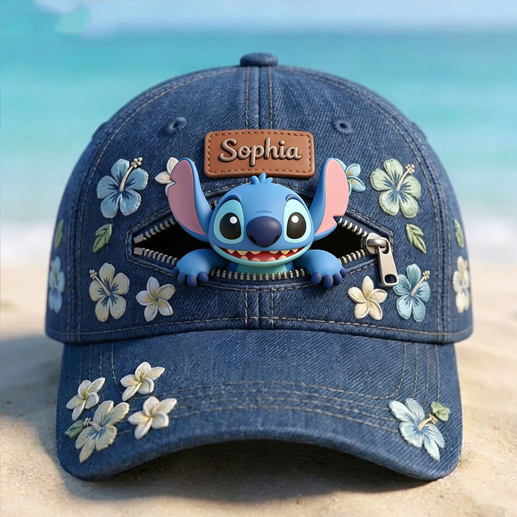 Personalized Ohana Classic Cap Custom Name Gift for Family Classic Cap GradoCreations
