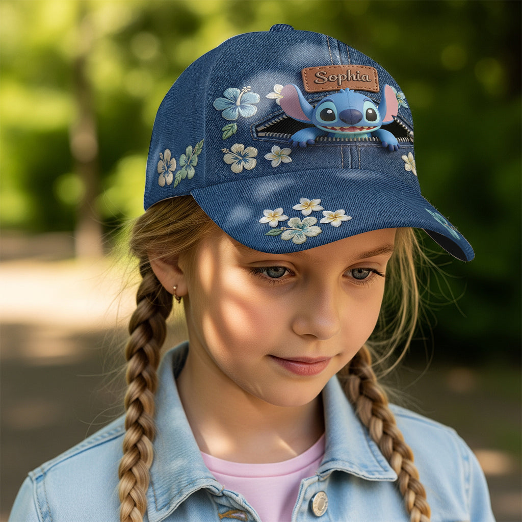 Personalized Ohana Classic Cap Custom Name Gift for Family Classic Cap GradoCreations