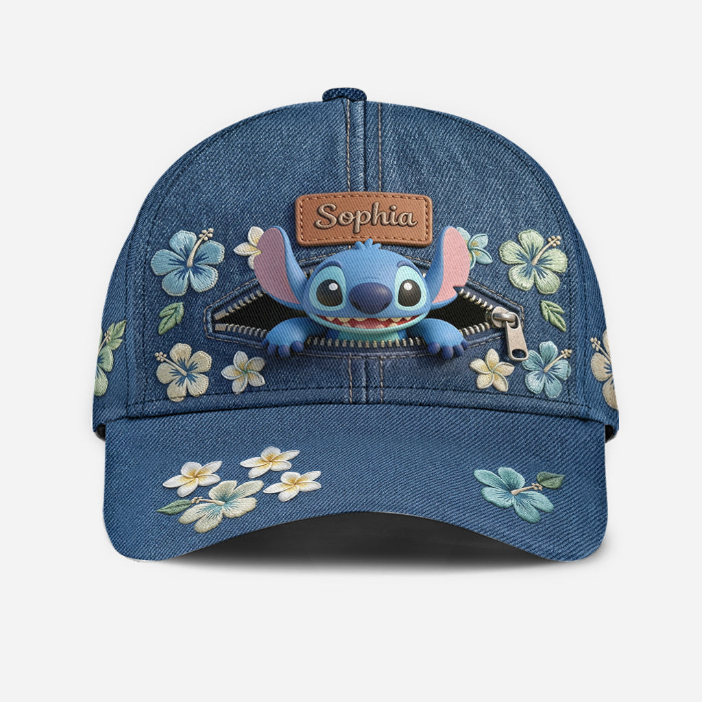Personalized Ohana Classic Cap Custom Name Gift for Family Classic Cap GradoCreations
