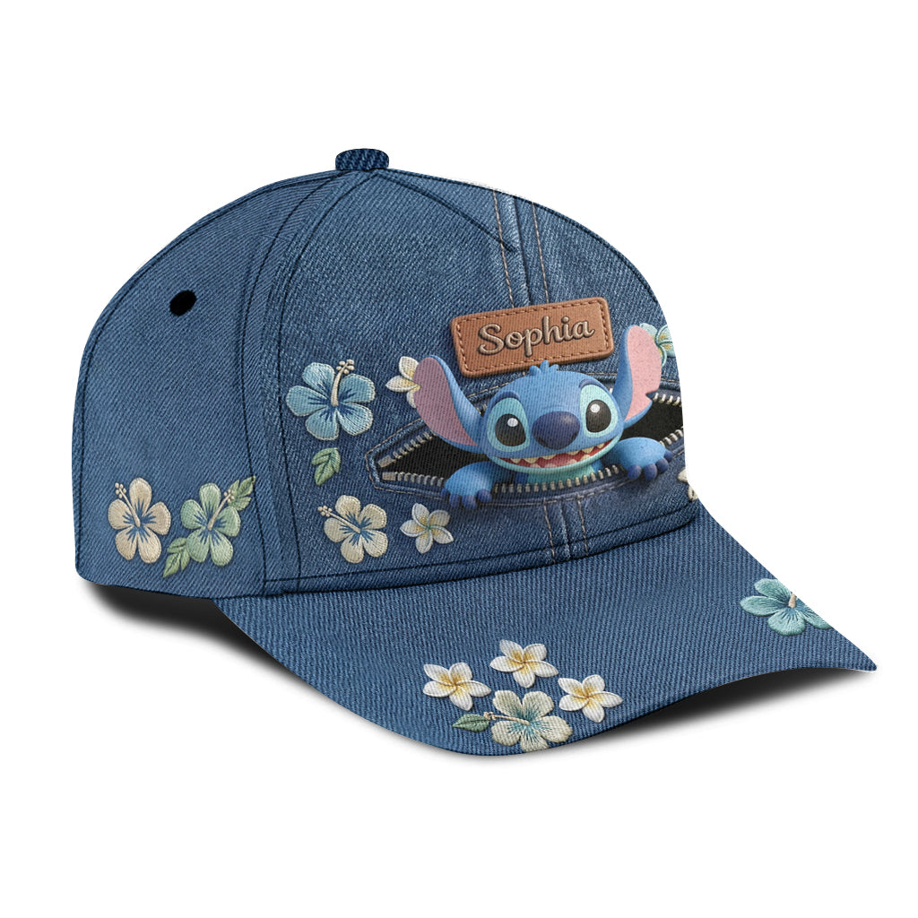 Personalized Ohana Classic Cap Custom Name Gift for Family Classic Cap GradoCreations
