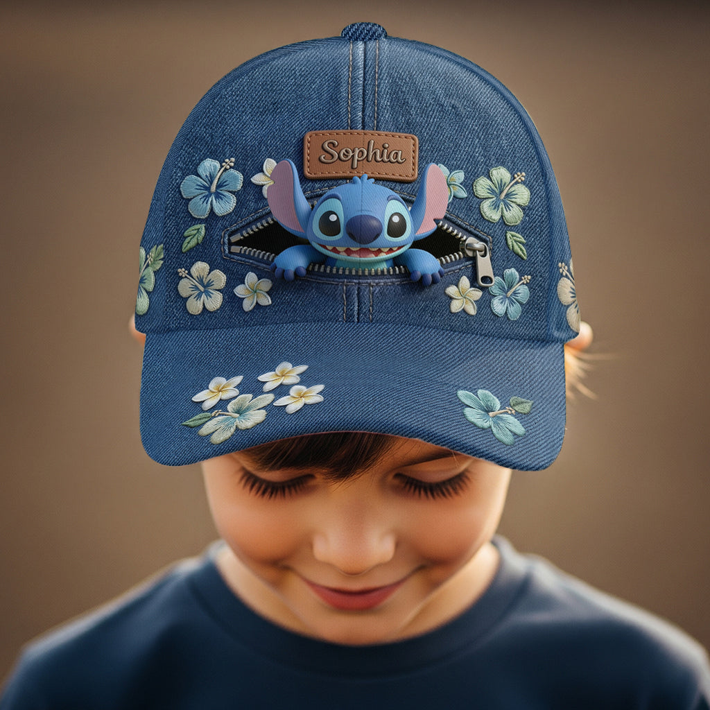 Personalized Ohana Classic Cap Custom Name Gift for Family Classic Cap GradoCreations