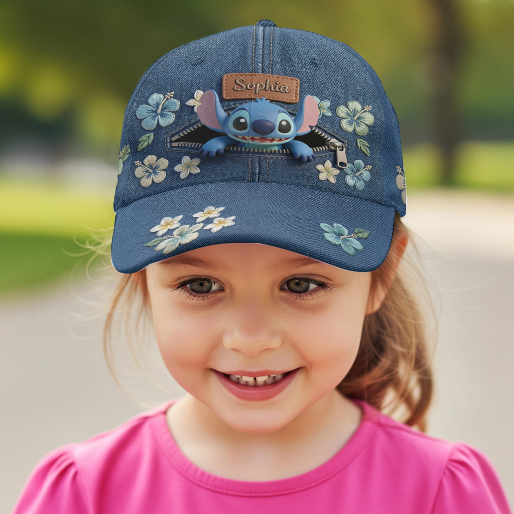 Personalized Ohana Classic Cap Custom Name Gift for Family Classic Cap GradoCreations