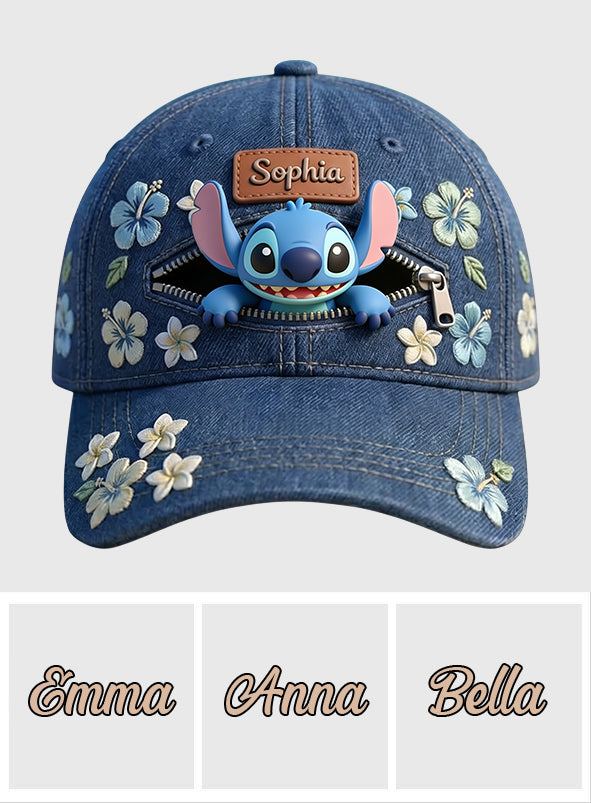 Personalized Ohana Classic Cap Custom Name Gift for Family Classic Cap GradoCreations