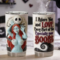 Personalized Spooky Tumbler Love Gift for Couples - Movie Fans Tumbler GradoCreations