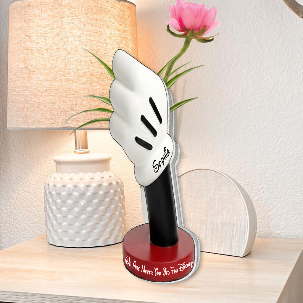Personalized Disney Mouse Acrylic Flower Vase Custom Gift Custom Shape Acrylic Flower Vase GradoCreations