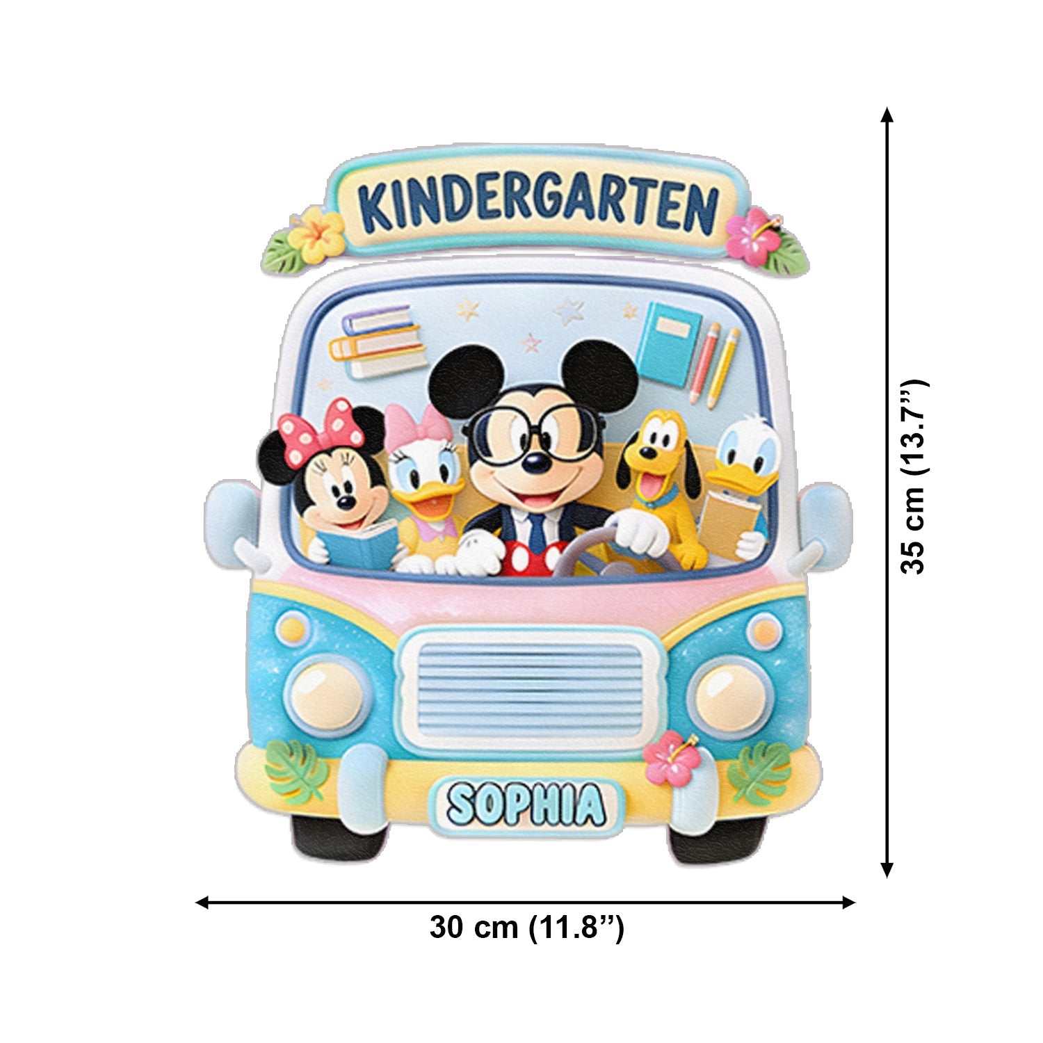 Personalized Kids Back To School Leather Patch Backpack Changeable Leather Patch Backpack GradoCreations