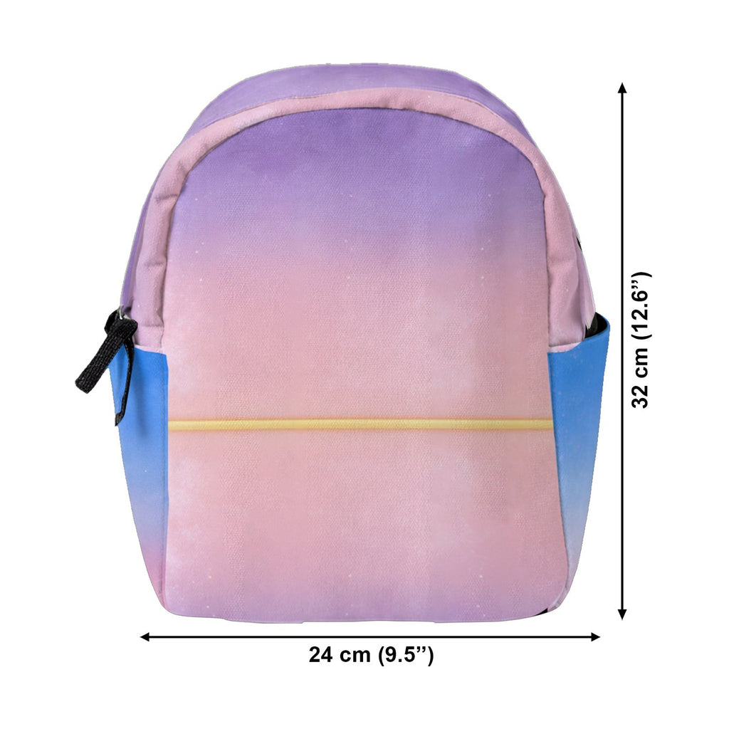 Personalized Kids Back To School Leather Patch Backpack Changeable Leather Patch Backpack GradoCreations