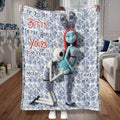 Personalized Funny Blanket for Couple Gift with Names Blanket GradoCreations