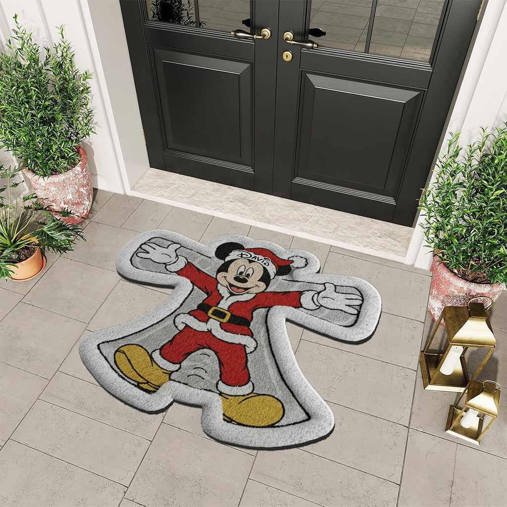 Personalized Disney Snow Angel Non-Slip Rug Custom Name Gift Non-Slip Tufted Rug GradoCreations