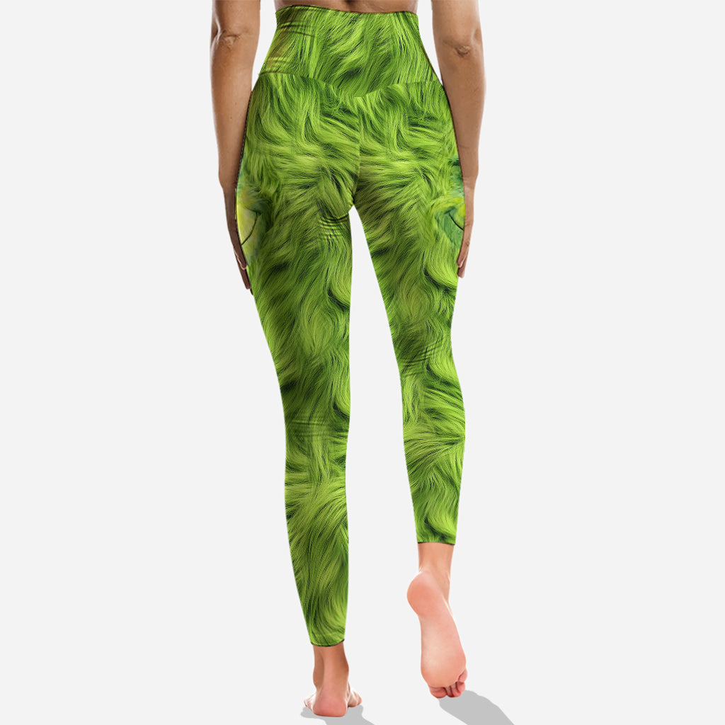 Personalized Grinchmas Hoodie and Leggings Set for Christmas Hoodie & Leggings GradoCreations