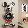Personalized Disney Mouse LED Wall Clock Custom Name Gift LED Light Wall Clock GradoCreations