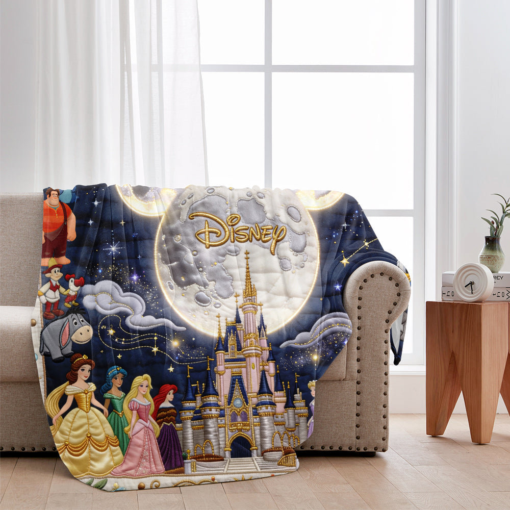 Personalized Disney Dream Trip Blanket Custom Name Gift Blanket GradoCreations