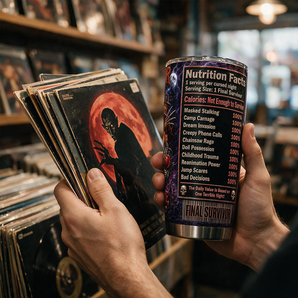 Personalized Horror Icons Tumbler Custom Gift for Movie Fans Tumbler GradoCreations