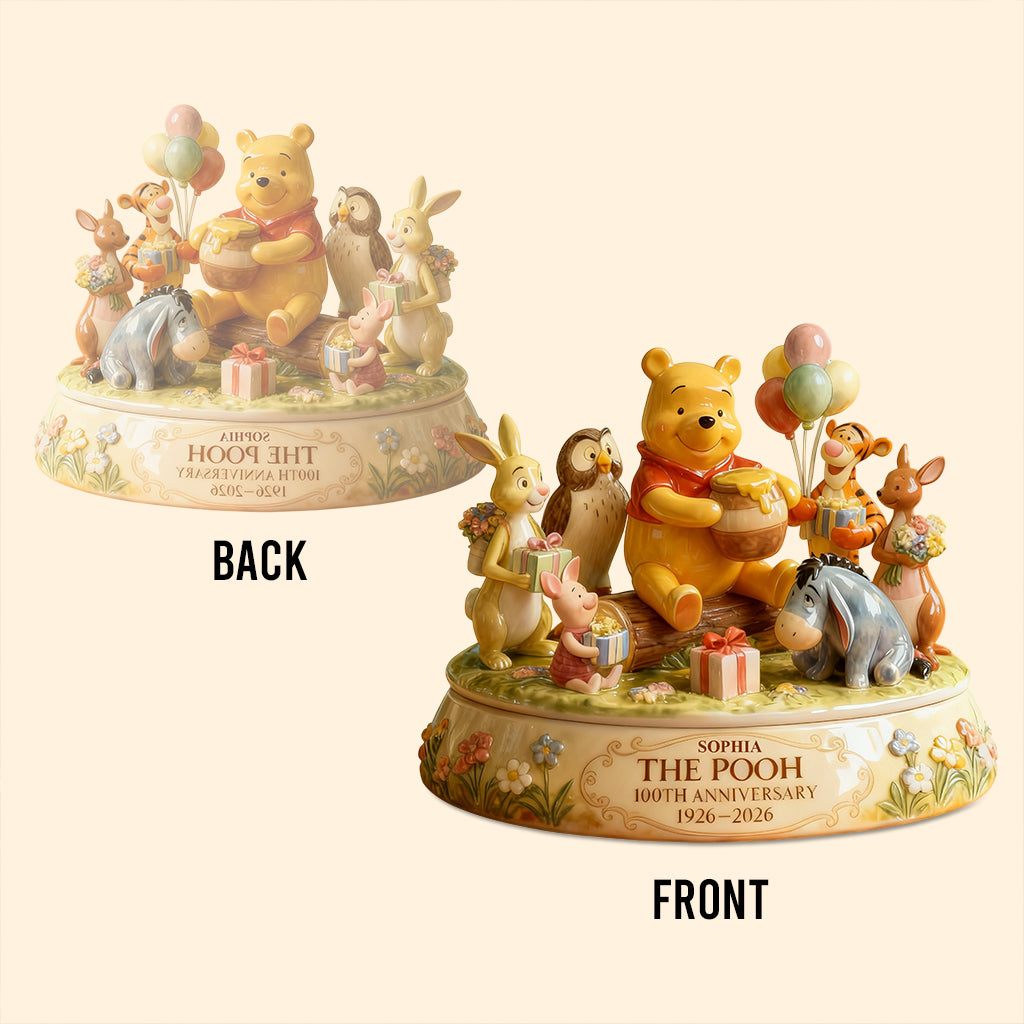 Personalized 100th Anniversary Mouse Acrylic Plaque Gift Custom Shaped Acrylic Plaque GradoCreations