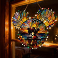 Personalized Acrylic LED Light Sign Custom Mouse Couple Gift LED Light Acrylic Sign GradoCreations