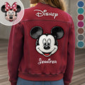 Personalized Bomber Jacket Custom Name Disney Gift Bomber Jacket GradoCreations