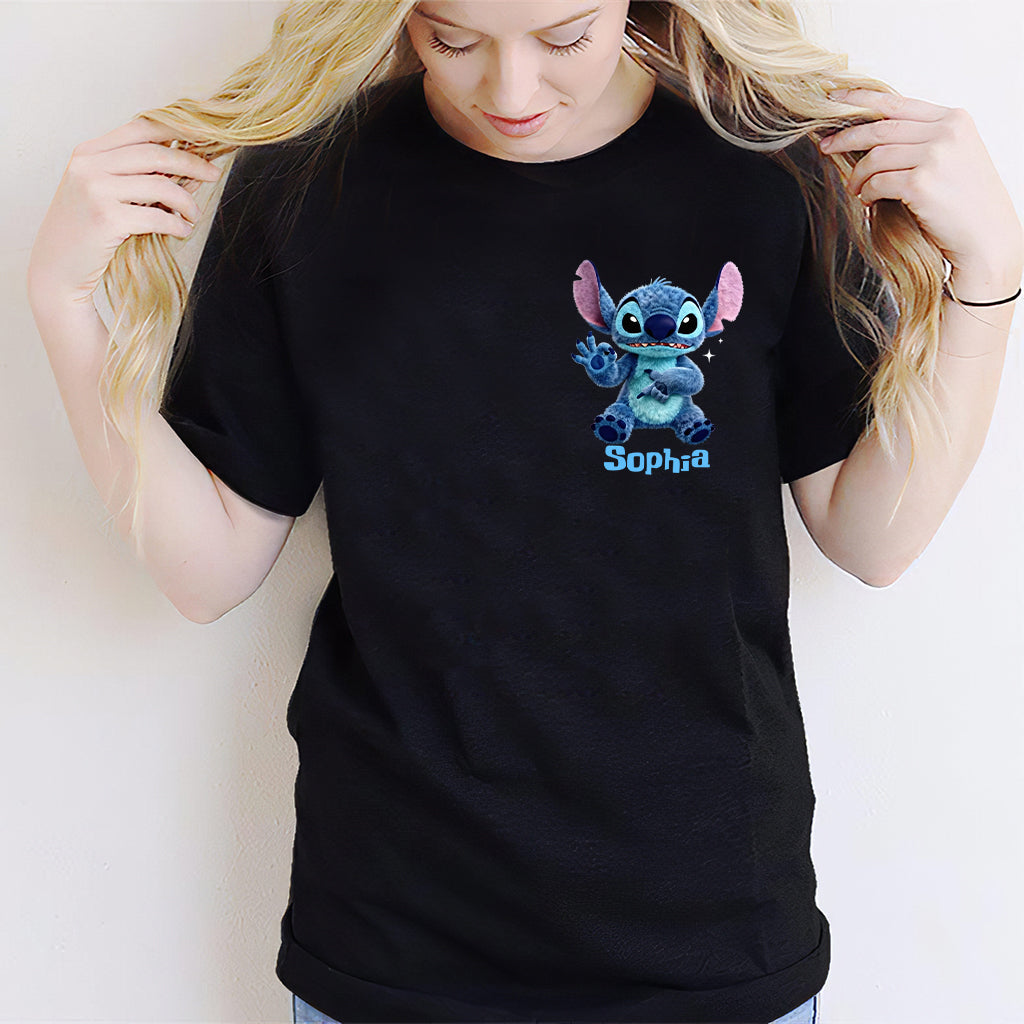 Personalized Cute Alien T-shirt & Hoodie for Kids - Ohana Gift T-shirt & Hoodie GradoCreations