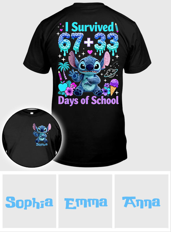 Personalized Cute Alien T-shirt & Hoodie for Kids - Ohana Gift T-shirt & Hoodie GradoCreations