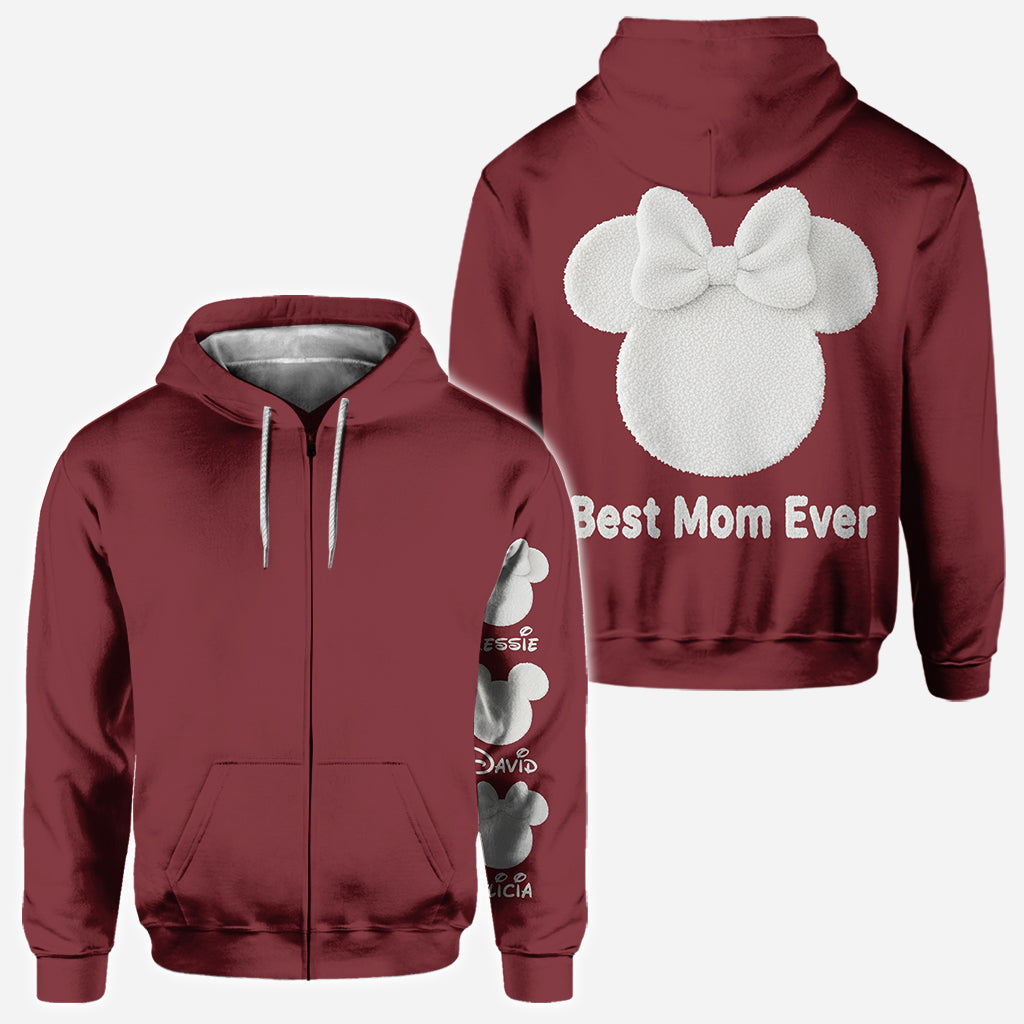 Personalized Best Mom Ever All Over Shirt Custom Design Gift All Over Shirt GradoCreations