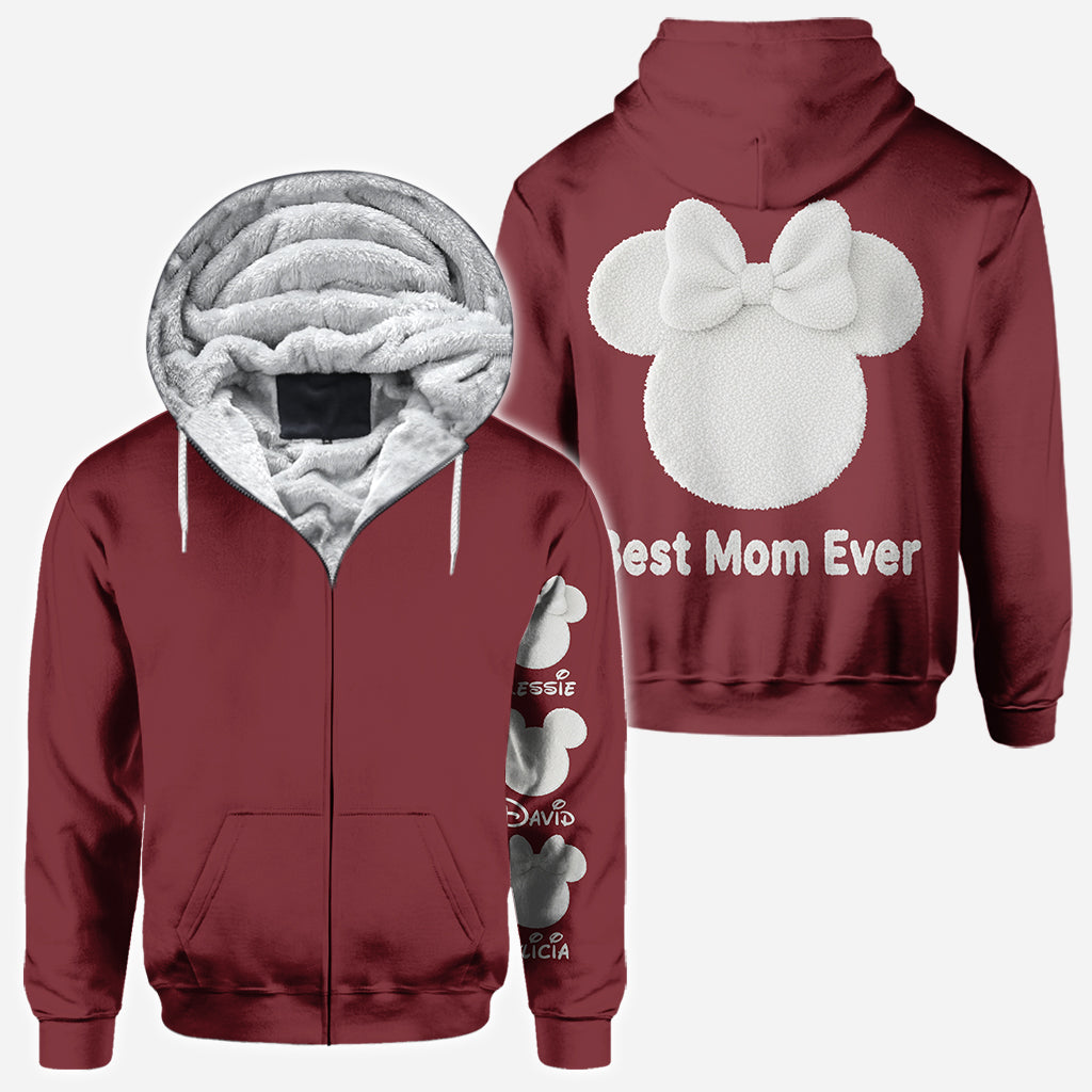 Personalized Best Mom Ever All Over Shirt Custom Design Gift All Over Shirt GradoCreations