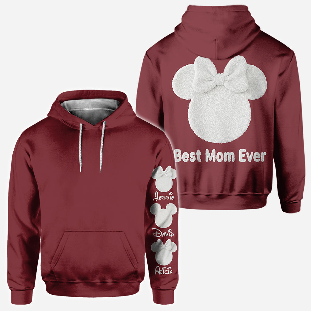 Personalized Best Mom Ever All Over Shirt Custom Design Gift All Over Shirt GradoCreations