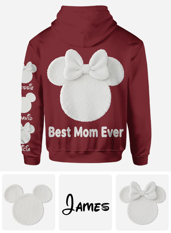 Personalized Best Mom Ever All Over Shirt Custom Design Gift All Over Shirt GradoCreations