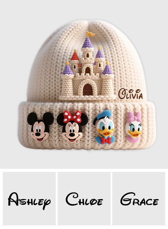 Personalized Disney Beanie Hat with Custom Name for Kids & Adults Beanie Hat GradoCreations