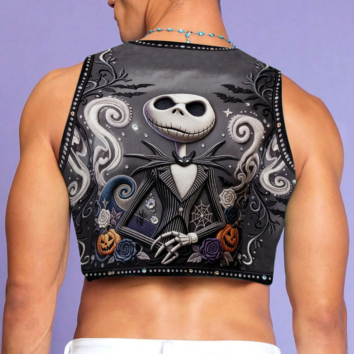 Personalized Halloween Flare Pants & Crop Tank Top Gift Idea Flare Pants & Crop Tanktop GradoCreations