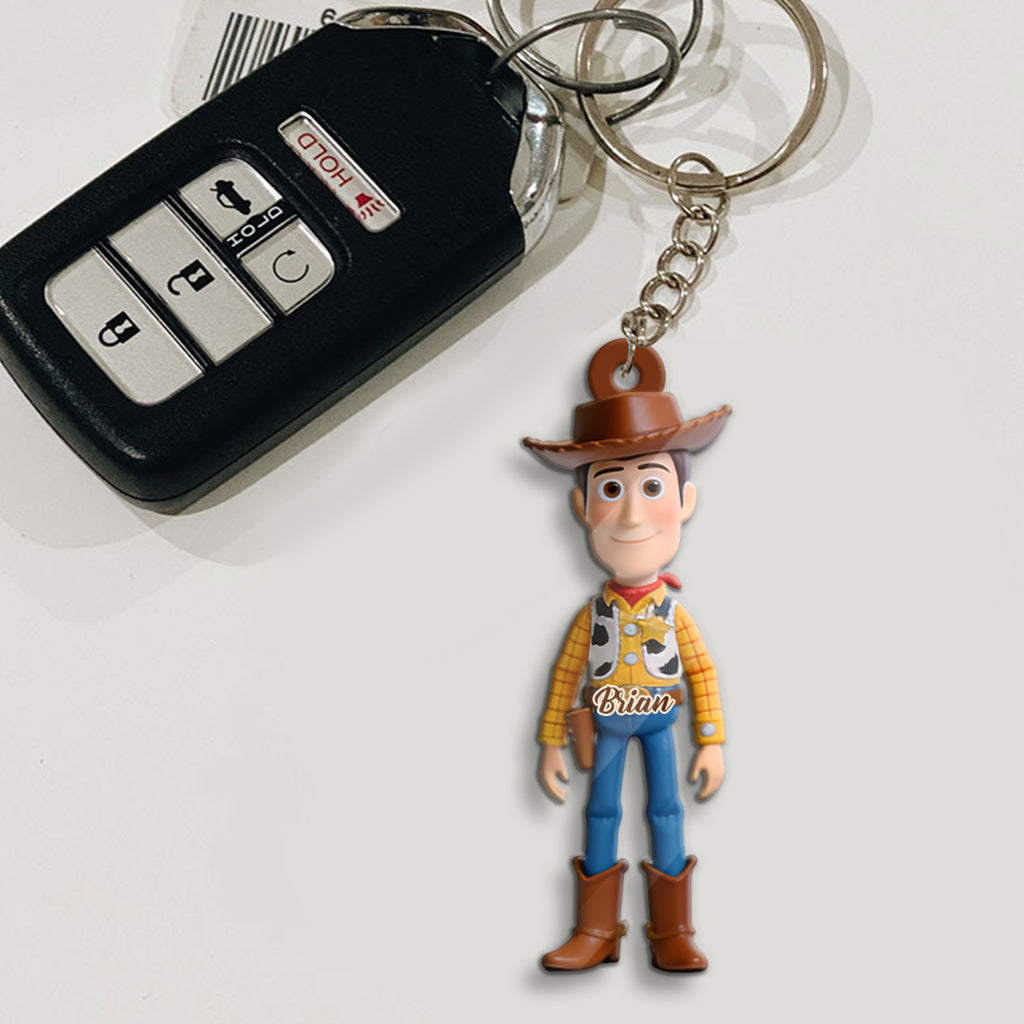 Personalized Toy Story Backpack with Acrylic Charm for Kids Backpack With Acrylic Charm GradoCreations