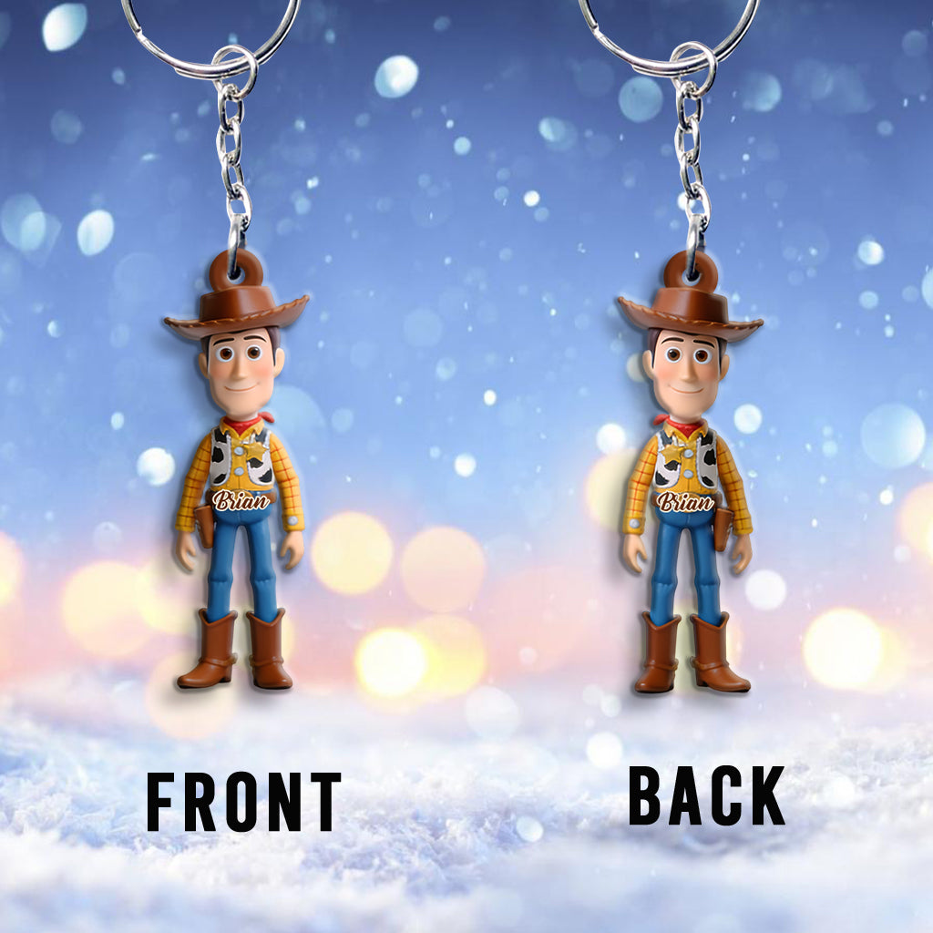 Personalized Toy Story Backpack with Acrylic Charm for Kids Backpack With Acrylic Charm GradoCreations