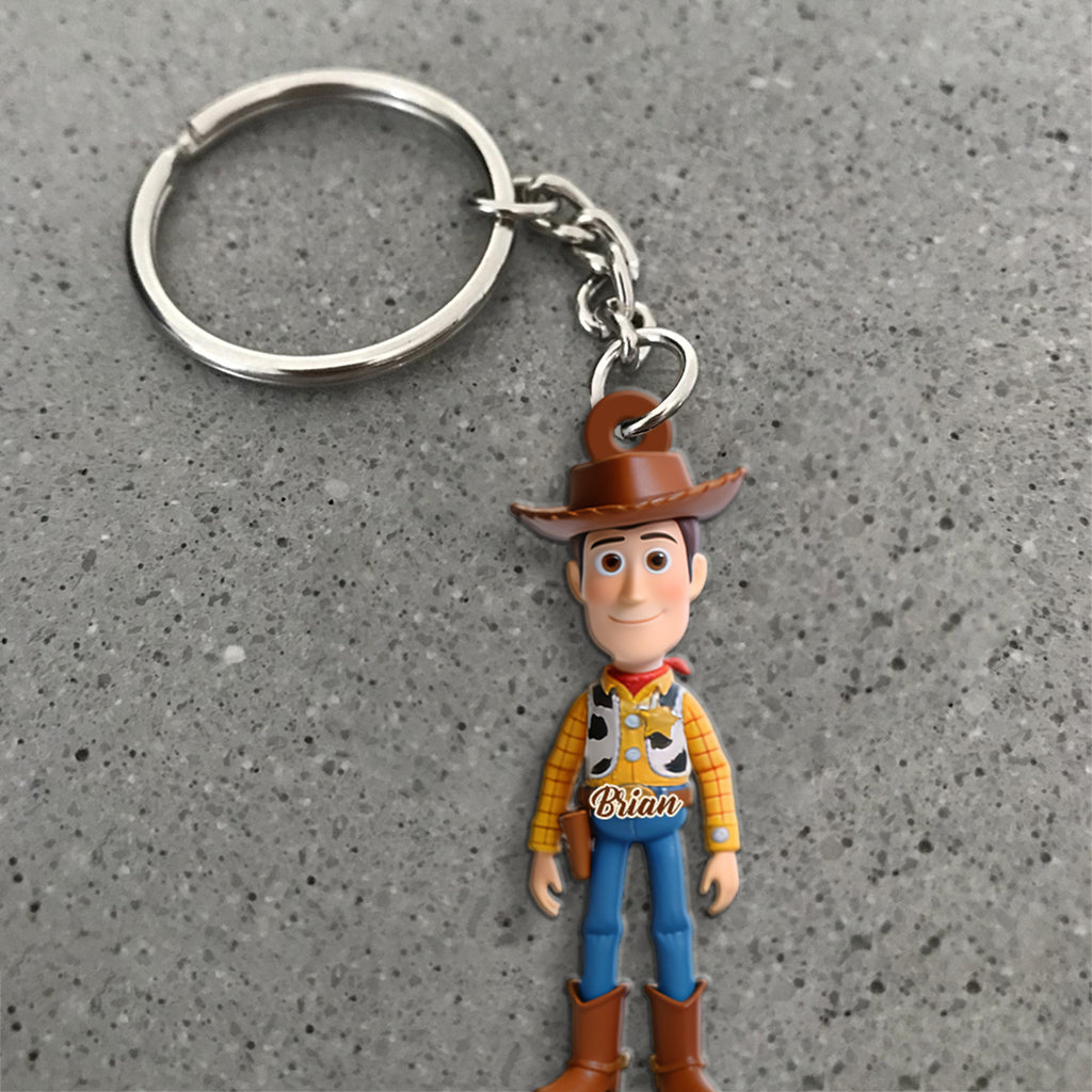 Personalized Toy Story Backpack with Acrylic Charm for Kids Backpack With Acrylic Charm GradoCreations